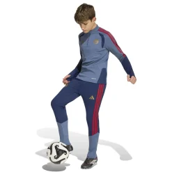 adidas Bayern München Trainingspak 1/4-Zip 2026-2027 Kids Donkerblauw Rood Goud
