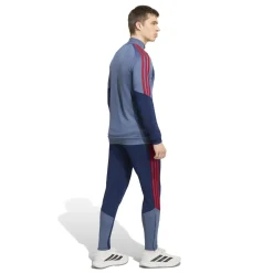 adidas Bayern München Trainingspak Full-Zip 2026-2027 Donkerblauw Rood Goud