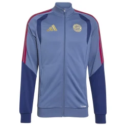 adidas Bayern München Trainingspak Full-Zip 2026-2027 Donkerblauw Rood Goud