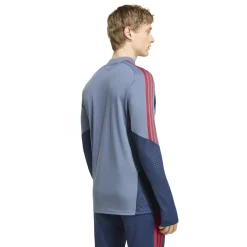 adidas Bayern München Trainingspak 1/4-Zip 2026-2027 Donkerblauw Rood Goud