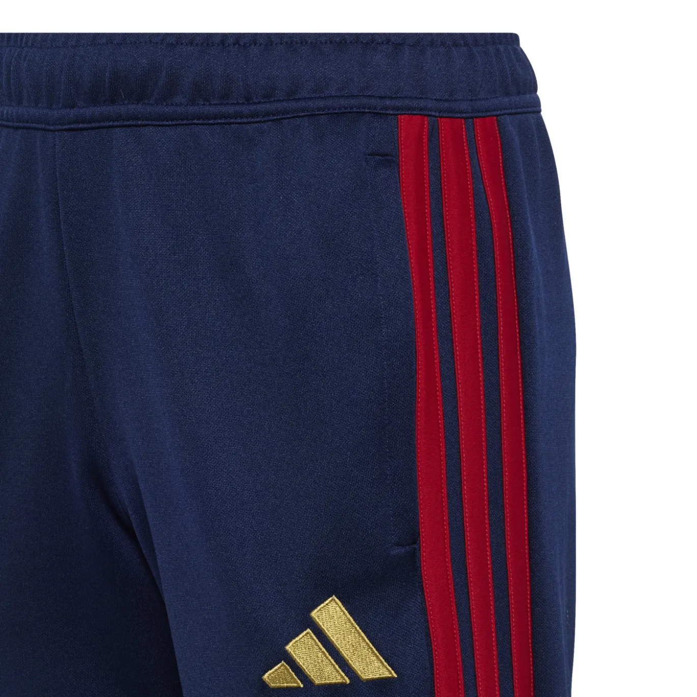 adidas Bayern München Trainingspak Full-Zip 2026-2027 Kids Donkerblauw Rood Goud