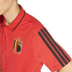 adidas België DNA Polo 2026-2028 Rood Zwart