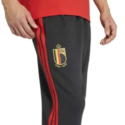adidas België DNA Trainingspak Full-Zip 2026-2028 Zwart Rood