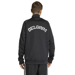 adidas België Originals Trainingspak Full-Zip Zwart Lichtblauw Roze