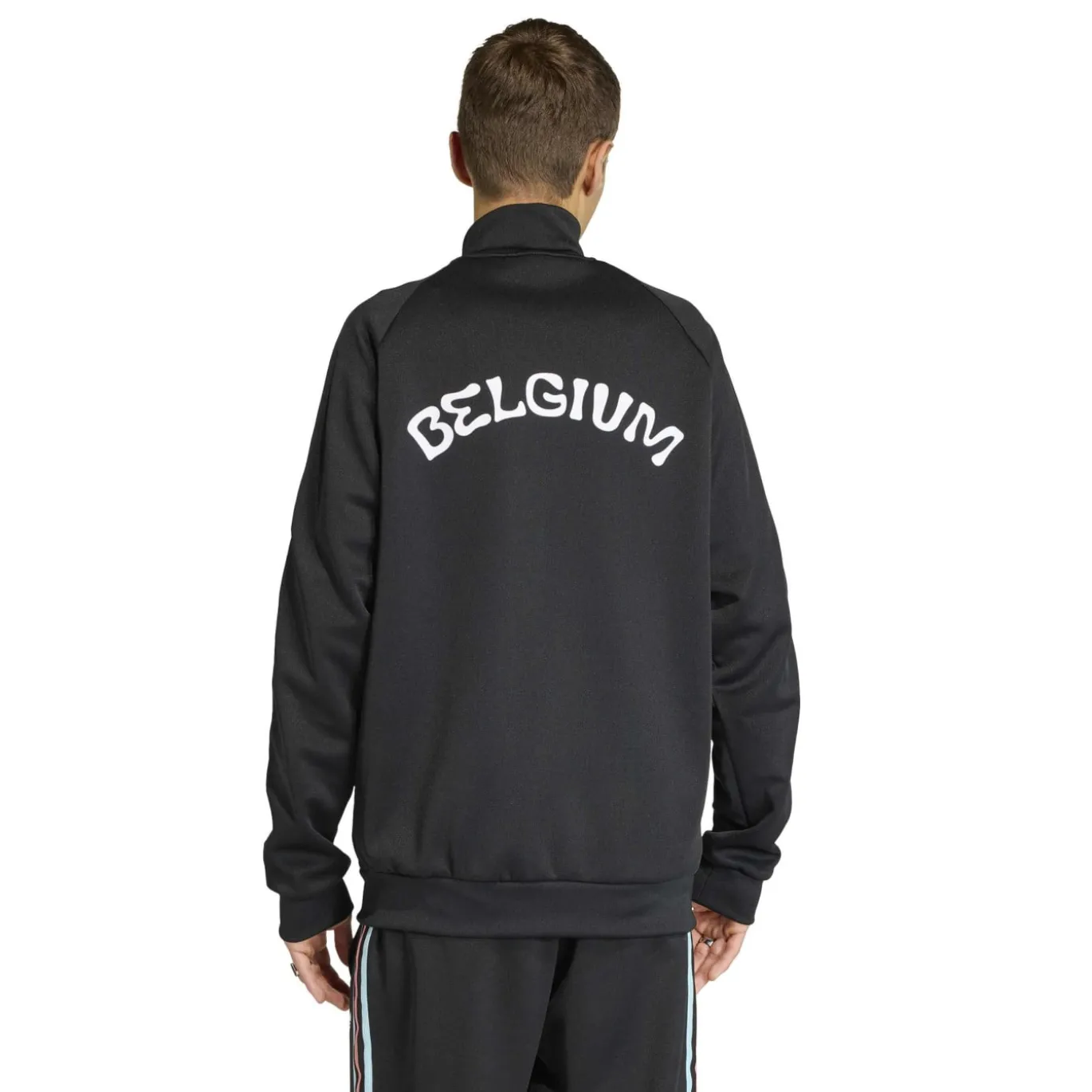 adidas België Originals Trainingspak Full-Zip Zwart Lichtblauw Roze