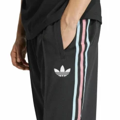 adidas Belgiƫ Originals Trainingsbroek Zwart Lichtblauw Roze