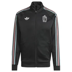 adidas België Originals Trainingsjack Zwart Lichtblauw Roze