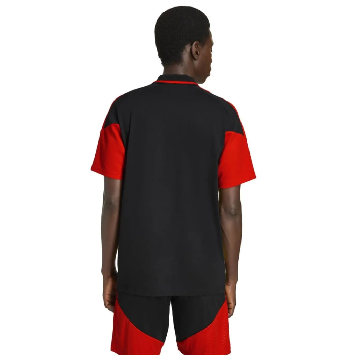 adidas België Polo 2026-2028 Zwart Geel Rood