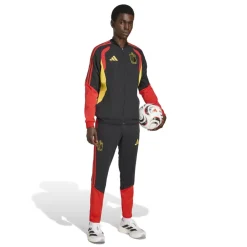 adidas België Presentatie Trainingspak 2026-2028 Zwart Rood Geel