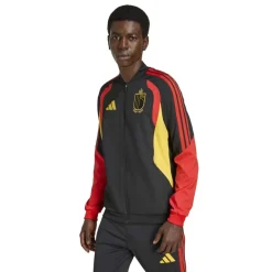 adidas België Presentatie Trainingsjack 2026-2028 Zwart Geel Rood