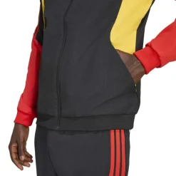adidas België Presentatie Trainingsjack 2026-2028 Zwart Geel Rood