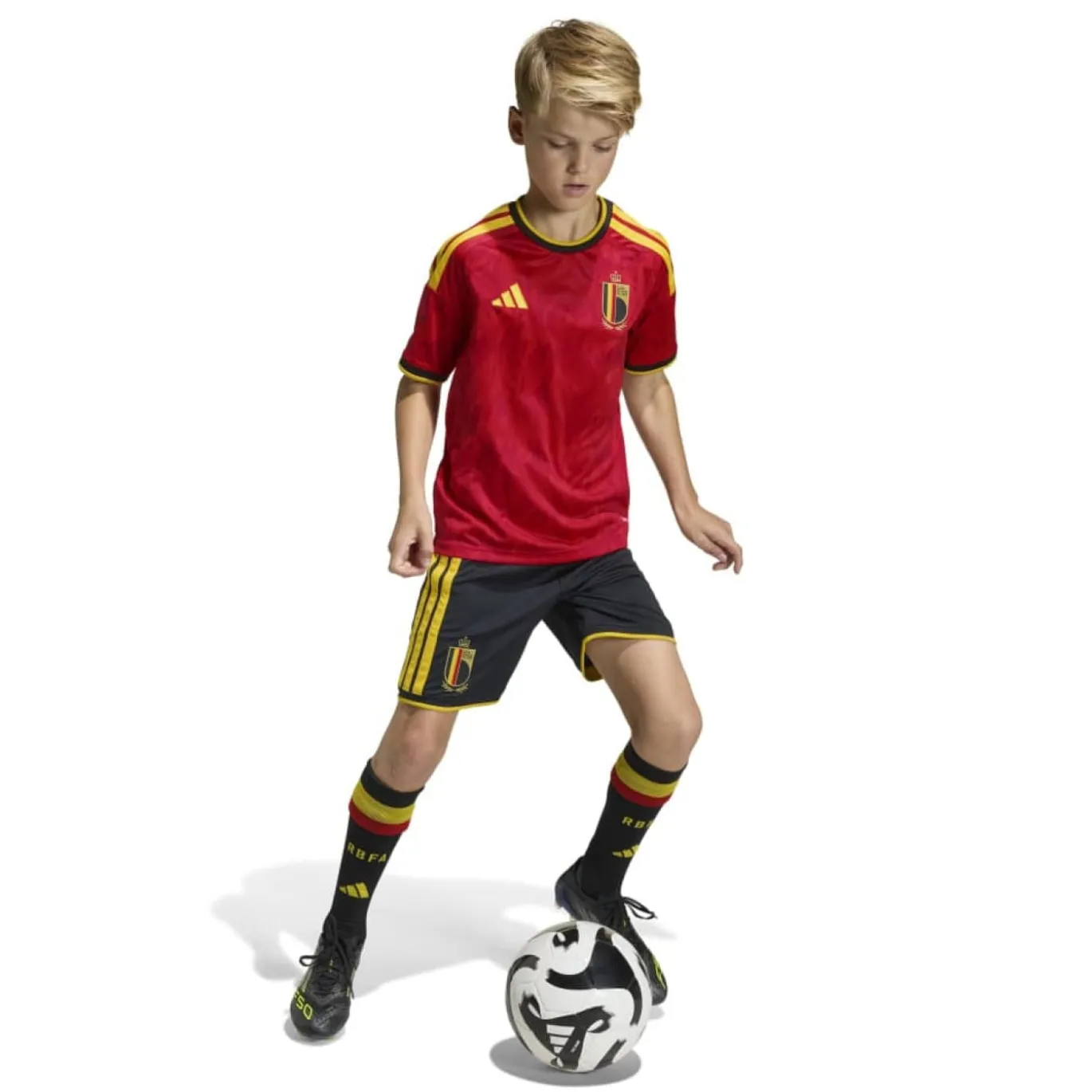 adidas België Thuistenue 2026-2028 Kids