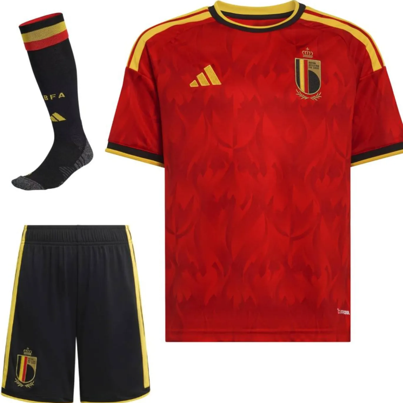 adidas België Thuistenue 2026-2028 Kids