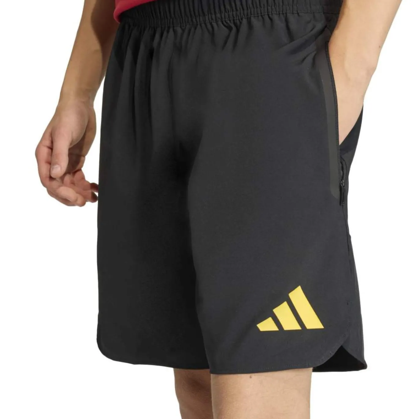 adidas België Tiro Travel Broekje 2026-2028 Zwart Geel