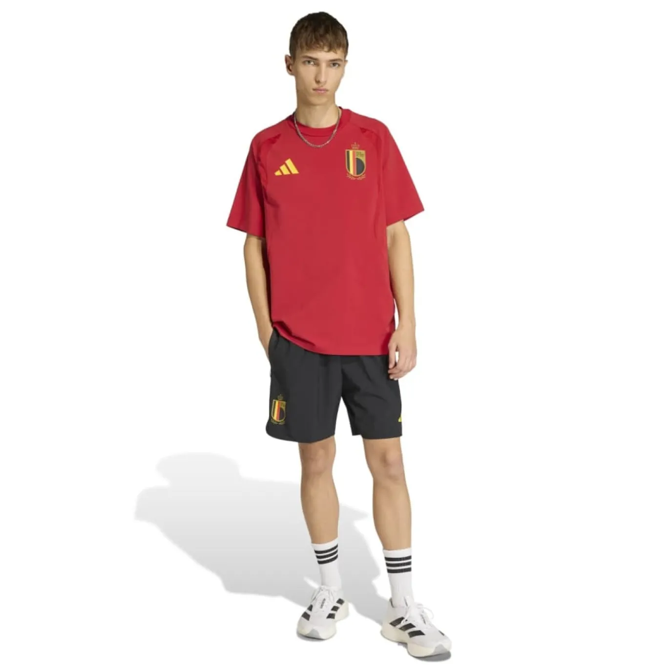 adidas België Tiro Travel Set 2026-2028 Rood Zwart Geel