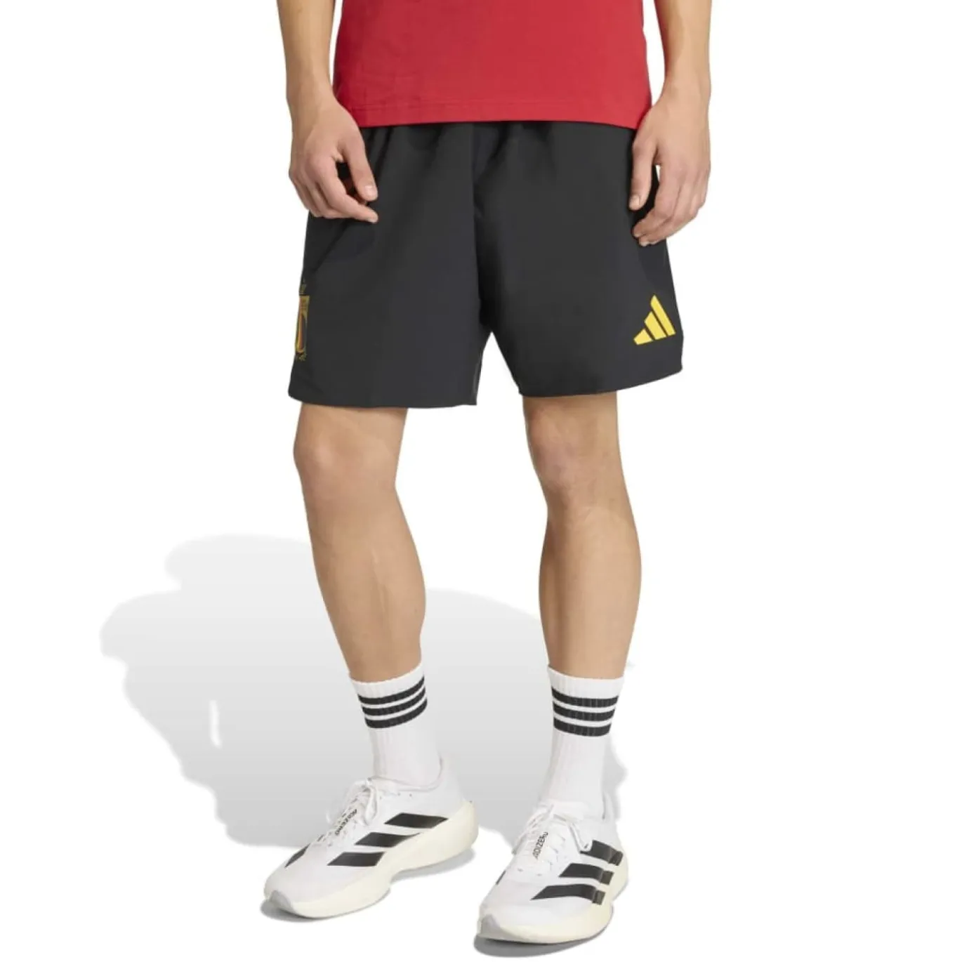 adidas België Tiro Travel Set 2026-2028 Rood Zwart Geel
