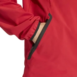 adidas België Tiro Travel Trainingspak Hooded Full-Zip 2026-2028 Rood Zwart