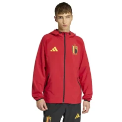adidas België Tiro Travel Windbreaker 2026-2028 Rood Geel Zwart