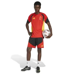 adidas België Trainingsbroekje 2026-2028 Zwart Geel Rood