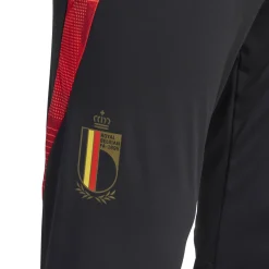 adidas België Trainingsbroek 2024-2026 Zwart Rood Goud