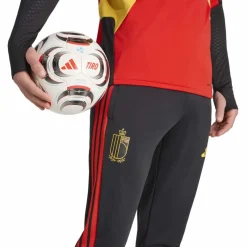 adidas België Trainingsbroek 2026-2028 Zwart Geel Rood
