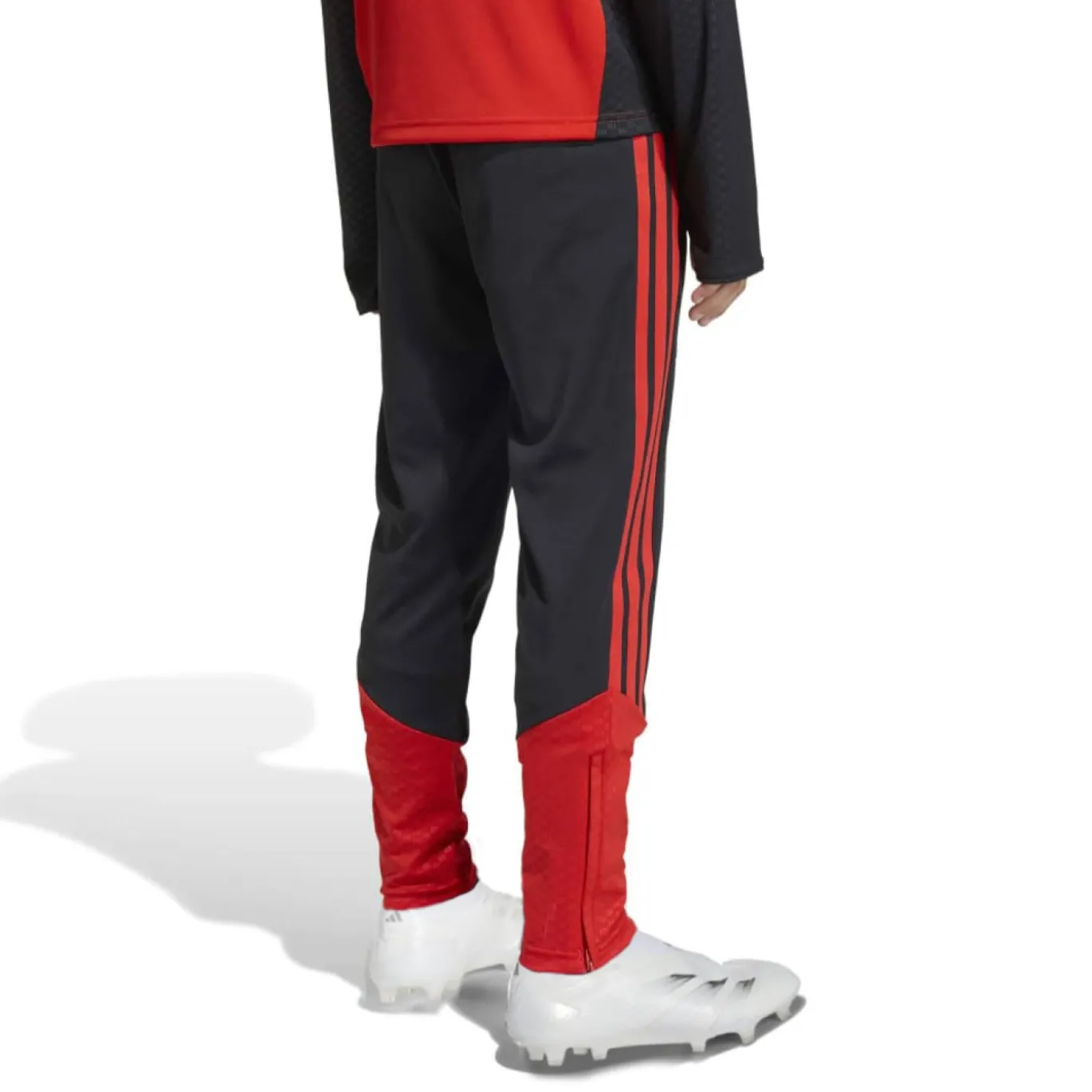 adidas België Trainingsbroek 2026-2028 Kids Zwart Geel Rood