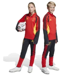 adidas België Trainingsbroek 2026-2028 Kids Zwart Geel Rood