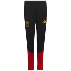 adidas België Trainingsbroek 2026-2028 Kids Zwart Geel Rood