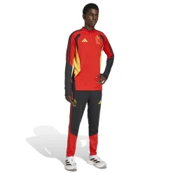 adidas België Trainingspak 1/4-Zip 2026-2028 Rood Zwart Geel