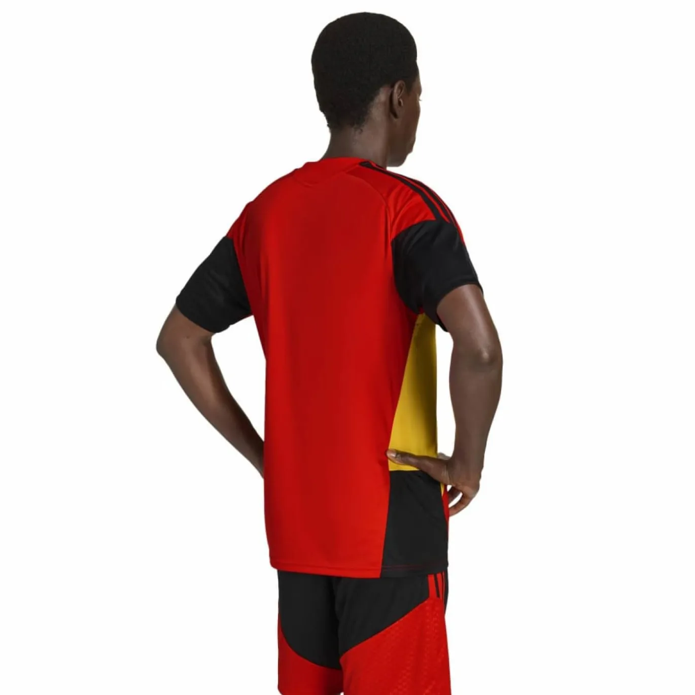 adidas België Trainingsshirt 2026-2028 Rood Geel Zwart