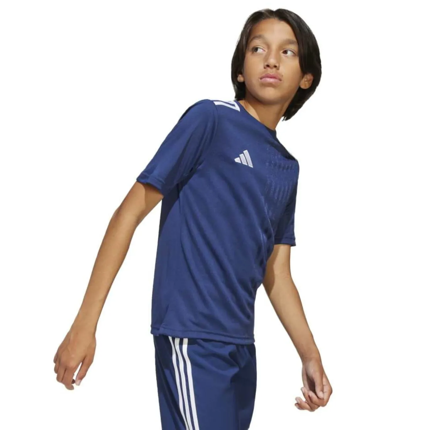 adidas Campeon 25 Voetbalshirt Kids Donkerblauw Wit