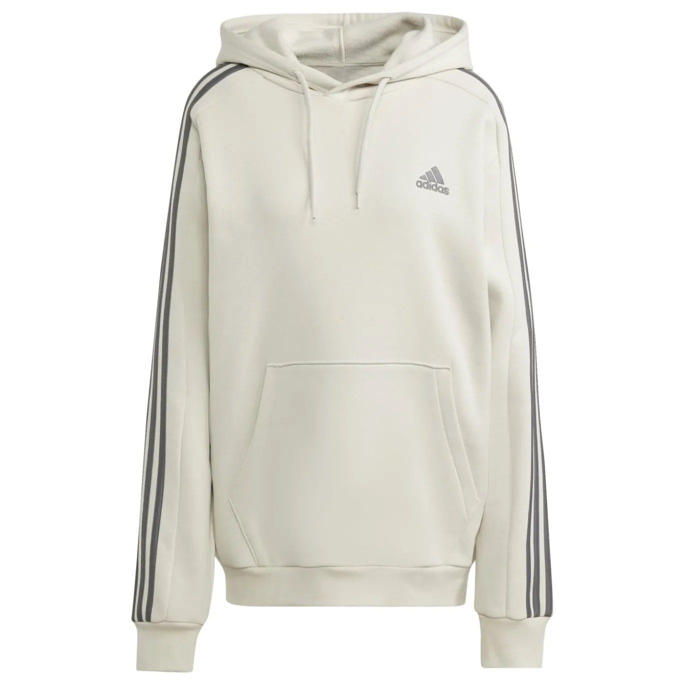 adidas City Escape Fleece Hoodie Beige Donkergrijs