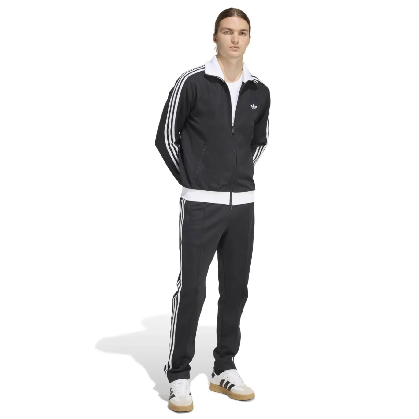 adidas Classic Trainingsbroek Zwart Wit