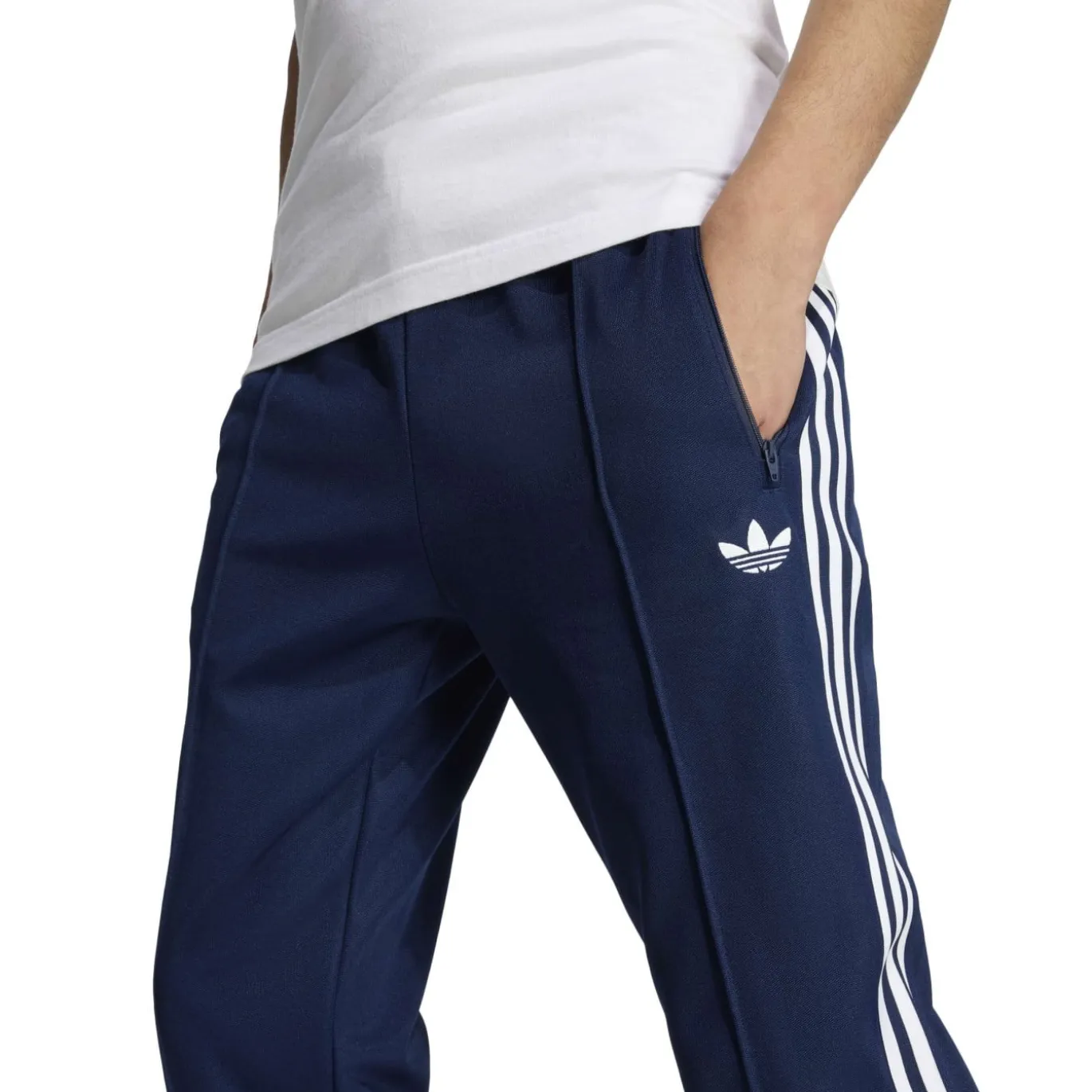 adidas Classic Trainingsbroek Donkerblauw Wit