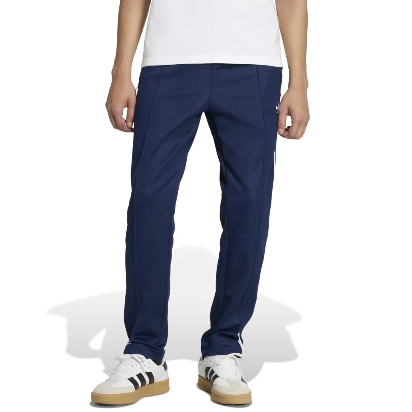 adidas Classic Trainingsbroek Donkerblauw Wit
