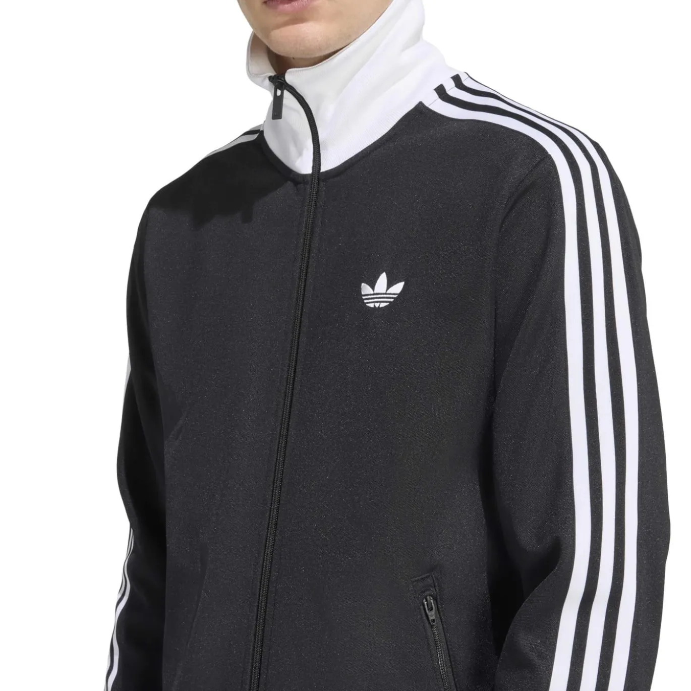 adidas Classic Trainingsjack Zwart Wit
