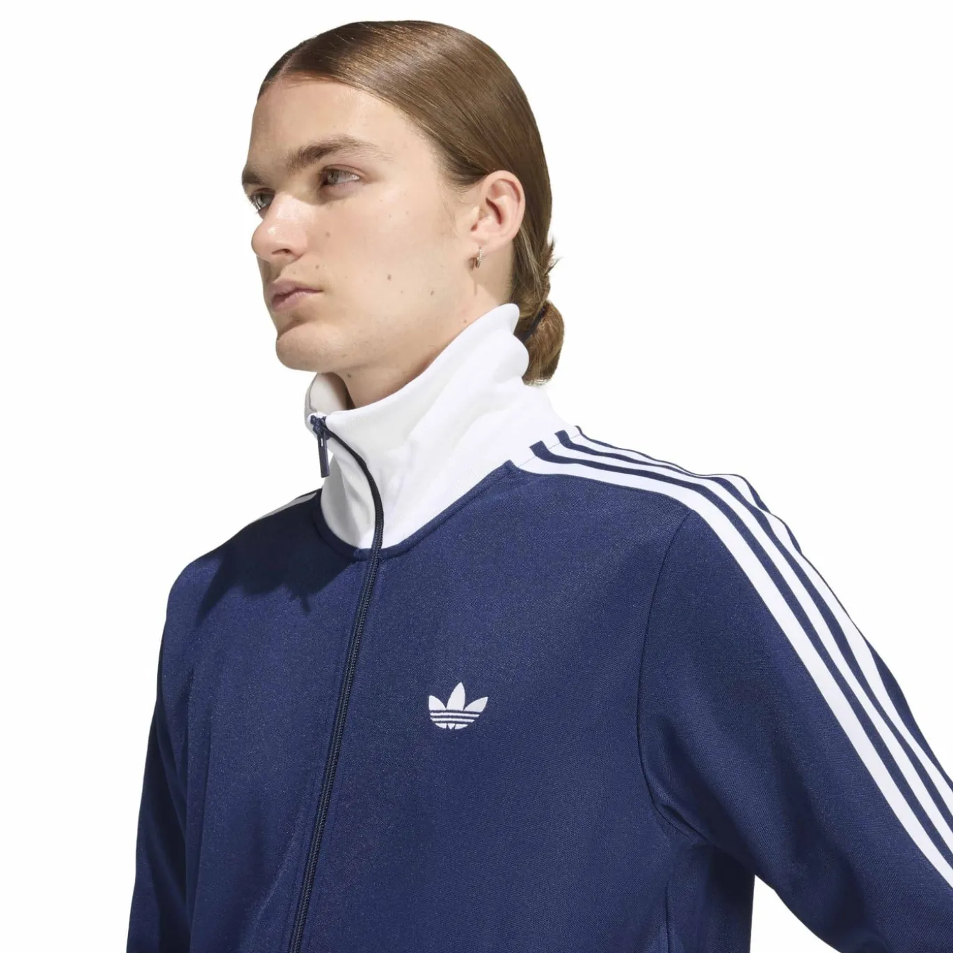 adidas Classic Trainingspak Full-Zip Donkerblauw Wit