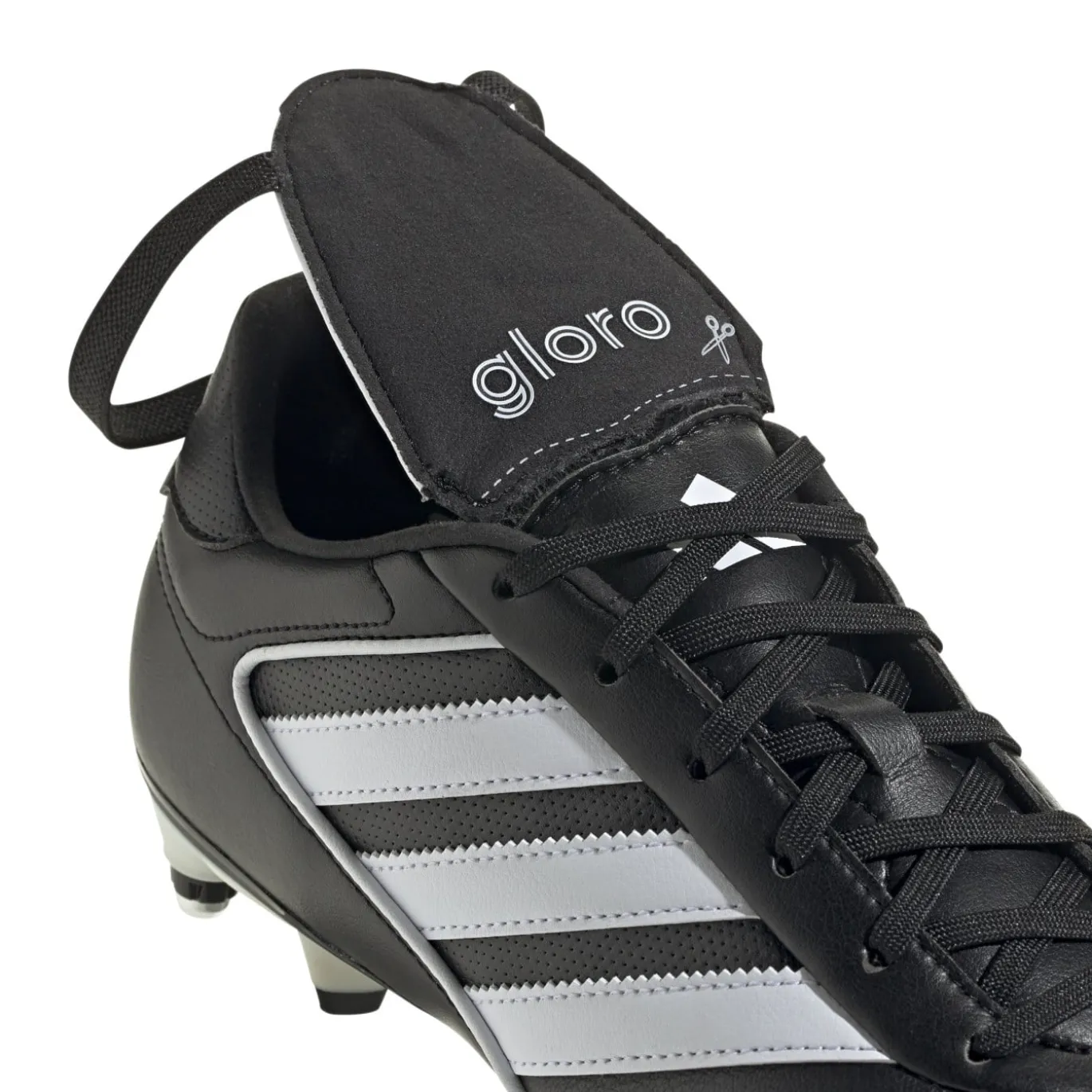 adidas Copa Gloro 2 IJzeren-Nop Voetbalschoenen (SG) Zwart Wit