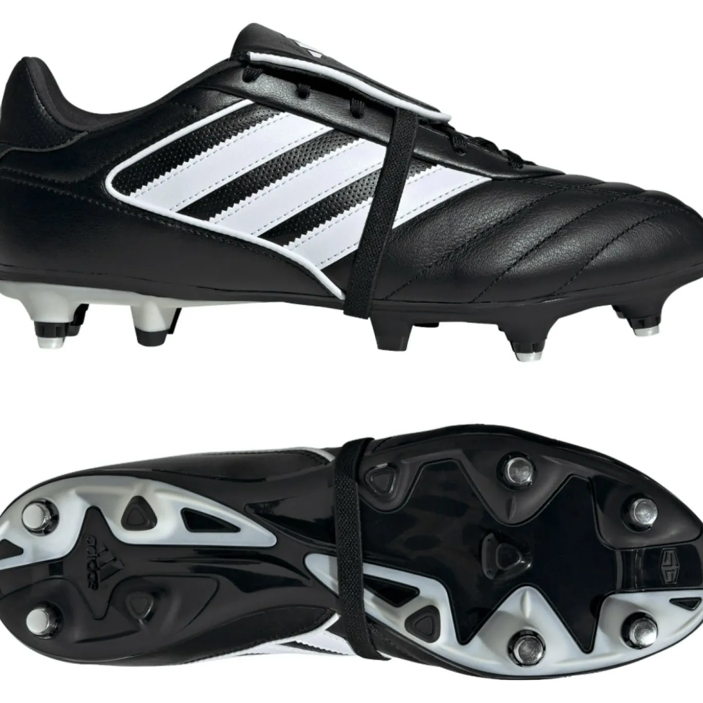 adidas Copa Gloro 2 IJzeren-Nop Voetbalschoenen (SG) Zwart Wit
