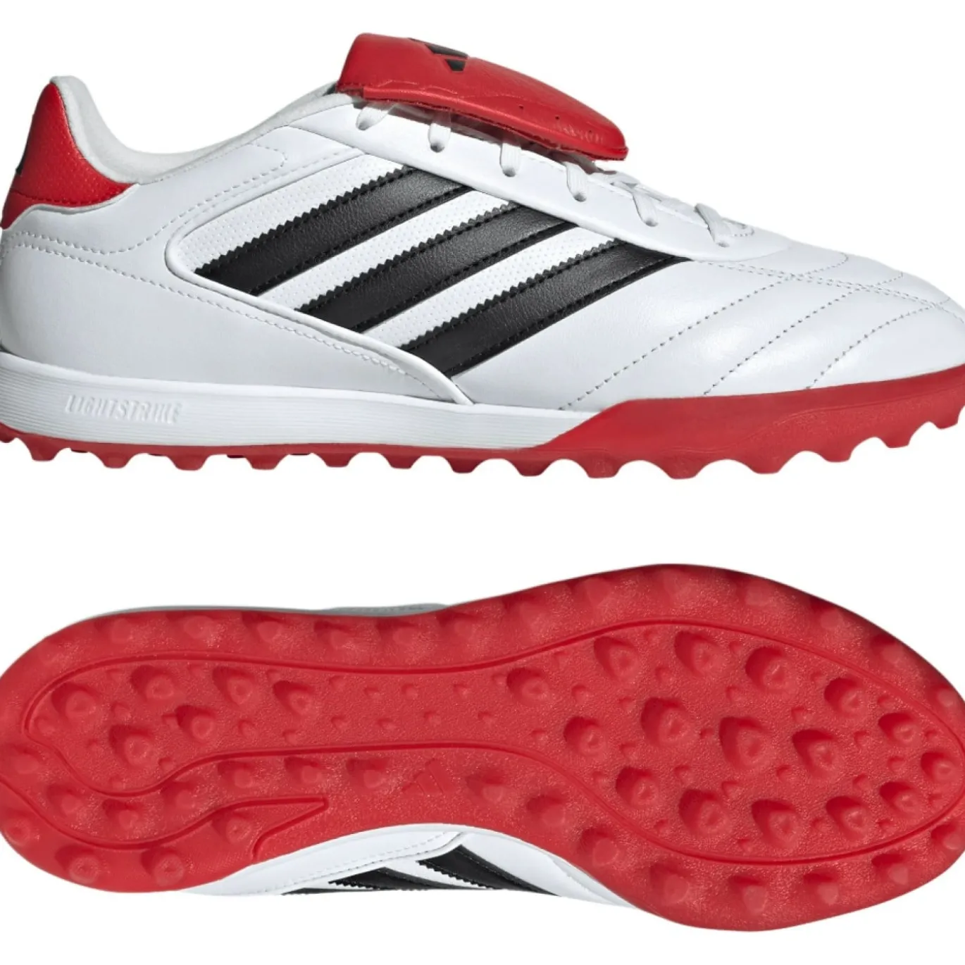 adidas Copa Gloro 2 Turf Voetbalschoenen (TF) Wit Rood Zwart