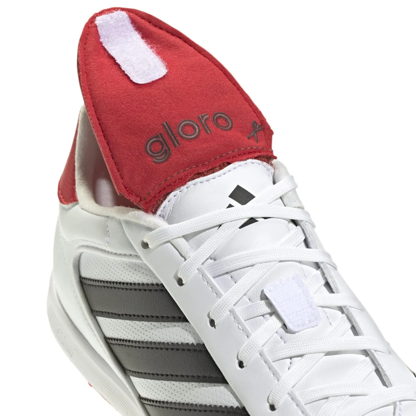 adidas Copa Gloro 2 Turf Voetbalschoenen (TF) Wit Rood Zwart