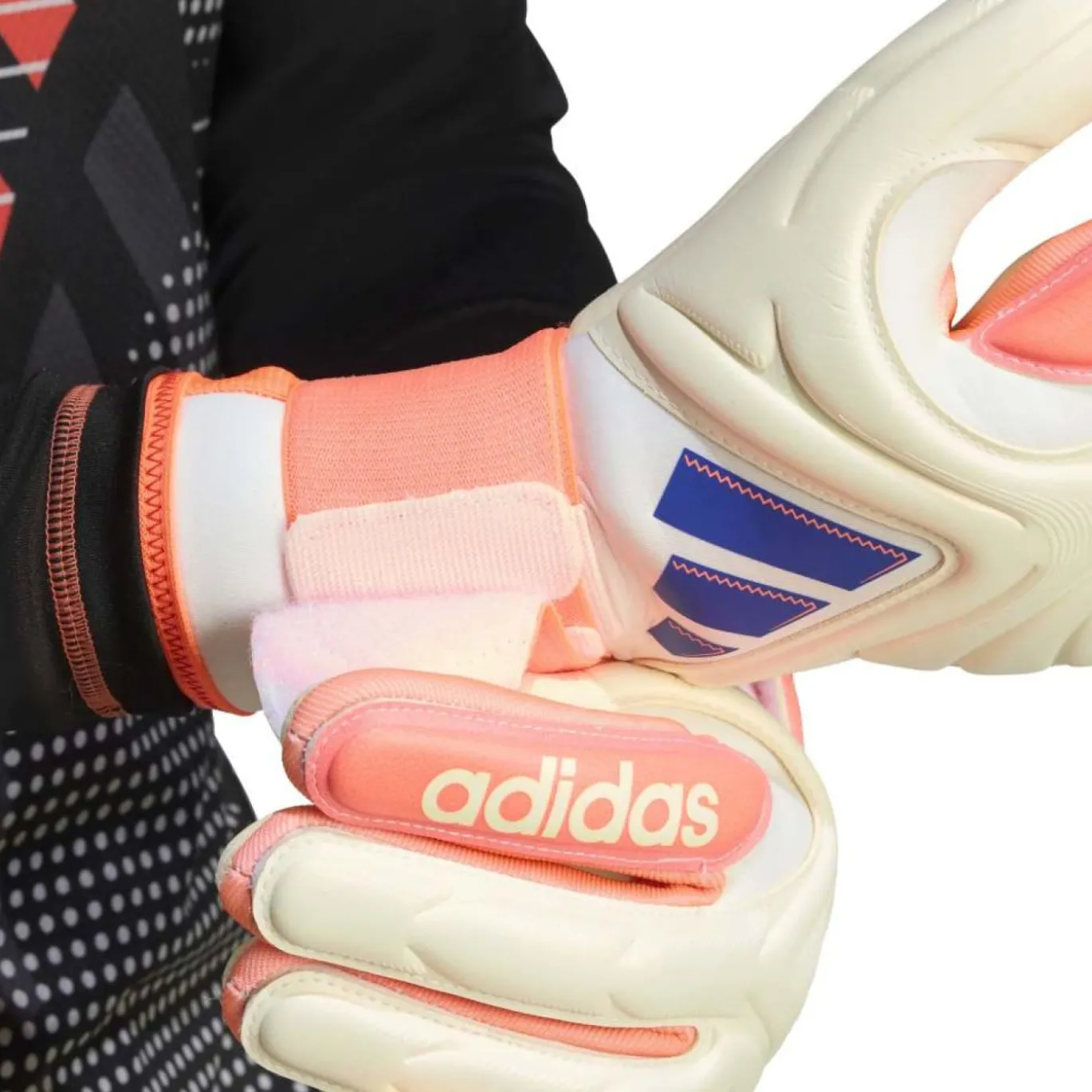 adidas Copa Pro PC Keepershandschoenen Wit Blauw Oranje Roze