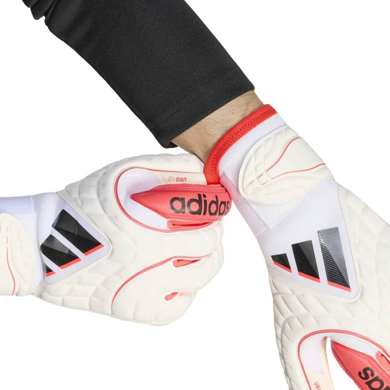 adidas Copa Pro PC Keepershandschoenen Wit Rood Zwart