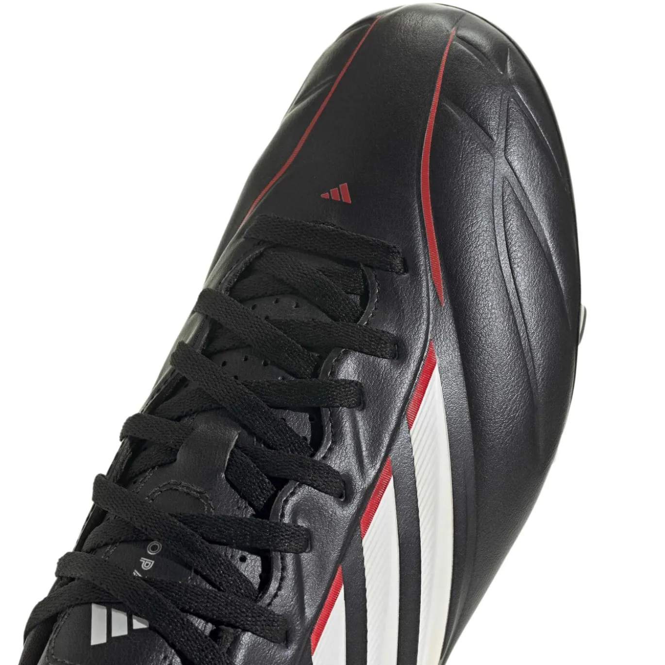 adidas Copa Pure IV Club Gras / Kunstgras Voetbalschoenen (MG) Zwart Wit Rood