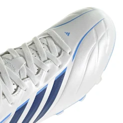 adidas Copa Pure IV Club Gras / Kunstgras Voetbalschoenen (MG) Kids Wit Blauw Donkerblauw