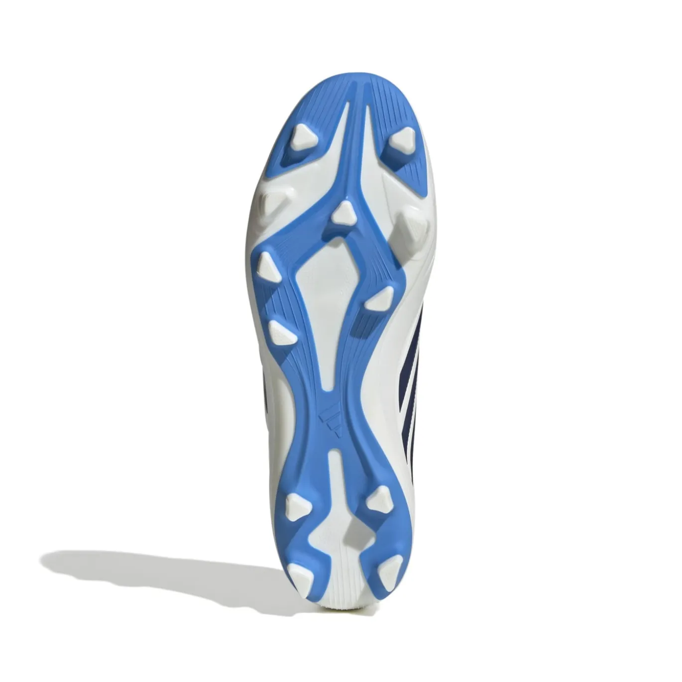 adidas Copa Pure IV Club Gras / Kunstgras Voetbalschoenen (MG) Wit Blauw Donkerblauw