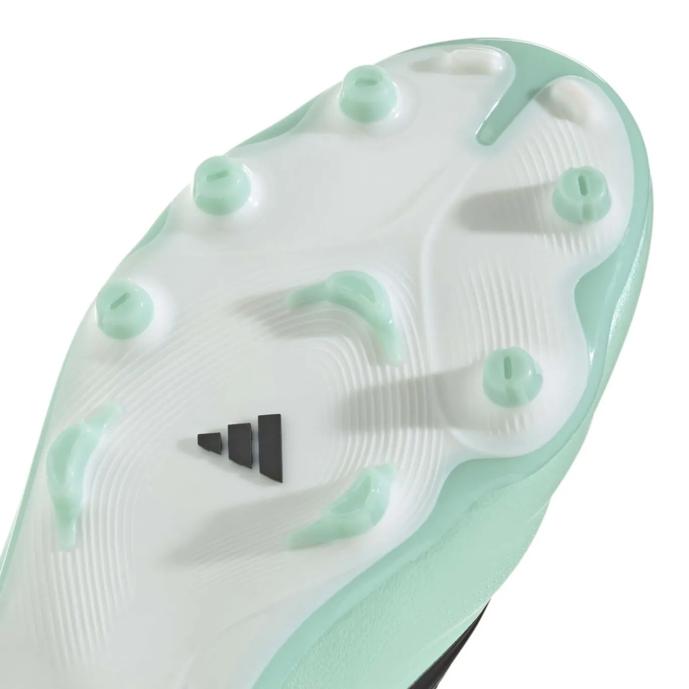 adidas Copa Pure IV Elite Gras Voetbalschoenen (FG) Kids Mintgroen Zwart Wit