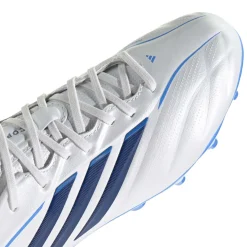 adidas Copa Pure IV Elite Gras Voetbalschoenen (FG) Kids Wit Blauw Donkerblauw