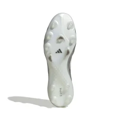 adidas Copa Pure IV Elite Gras Voetbalschoenen (FG) Zilver Wit Donkergrijs