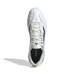 adidas Copa Pure IV Elite IJzeren-Nop Voetbalschoenen (SG) Wit Blauw Donkerblauw